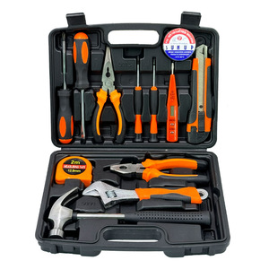 Household Tool Set 13-Piece Steel Tools Kit With Hard Case For Home Repair - Product Image 1