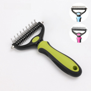 Cat comb, <b>pet</b> cat and dog hair cleaner, long-haired comb, special comb <b>brush</b> for cats. - Product Image 2