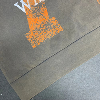 T-shirts surdimensionnés personnalisés, impression DTG, logo, 100% coton, couleur contrastée, t-shirt pour homme, effet délavé, patchwork