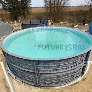 Große Kommerzielle Indoor-Fiberglas-FRPP-Zuchtbecken für Tilapia und Garnelen – RAS-Meeresfischzuchtbecken - Product Image 2