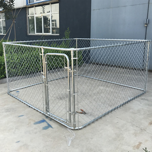 באינטרנט חם למכור באמריקה! 7.5x7.5 רגל כלב לרוץ שרשרת קישור כלב מלונה עם גג כיסוי - Product Image 4