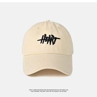 Gorra de Béisbol de Gran Circunferencia, Unisex, Estilo Coreano, Bordada, con Visera Ancha para Rostros Pequeños, 6 Paneles, Ajustable, para las Cuatro Estaciones