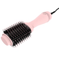 Ulelay Best Seller Brosse à air chaud 1000W avec peigne rotatif, sèche-cheveux ionique et styler pour usage extérieur et hôtelier