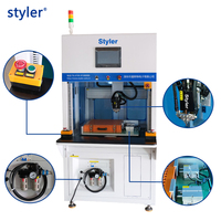 Nueva Máquina de Soldadura por Puntos Semiautomática de Eje XY con Control PLC para Línea de Ensamblaje de Paquetes de Baterías, Grado Industrial, CNC de Alta Velocidad