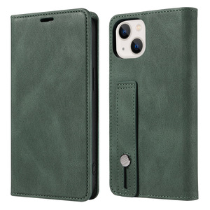 Fundas de Cuero Tipo Cartera con Tapa para iPhone 16 <span class=keywords><strong>Pro</strong></span> Max 15 14 Plus <span class=keywords><strong>13</strong></span> 12 11 Mini 17 Air 16e, Funda Magnética de PU con Correa para Muñeca - Product Image 3