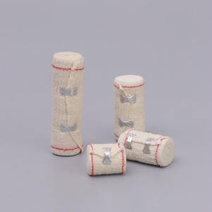 YD110R لباس الجروح الطبي ، ضمادة ناعمة جيدة التهوية ، لفافات خط أحمر ، ضمادة كريب إسباندكس مرنة - Product Image 2