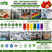 Gummies de Prise de Poids Saveur Fraise Marque Blanche avec Vitamines – Complément Quotidien pour le Soutien Nutritionnel et Immunitaire