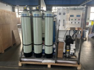 Usine de Guangzhou, purificateur d'eau par osmose inverse 500l/h, machine de purification d'eau, machine de filtration d'eau potable - Product Image 2