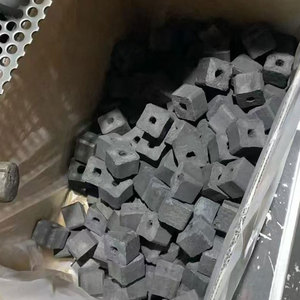 环保水烟木炭低灰黑色自然竹制煤球水烟木炭中国 - Product Image 3