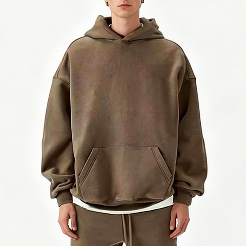 Cotton Oversized Custom Blank Hoodie