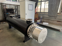 Calentador Eléctrico de Circulación de Alta Temperatura de 300kw, 500kw, 600kw, Precio de Fábrica, Tubo de Calentamiento de Acero Inoxidable, Control de Temperatura