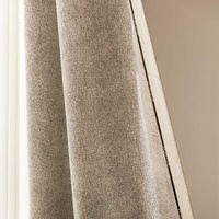 Rideaux occultants en chenille de qualité professionnelle, jacquard double face, texture lourde haute densité, traitement de fenêtre, fabricant OEM