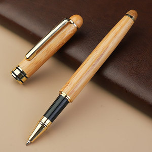 <span class=keywords><strong>Penna</strong></span> <span class=keywords><strong>Stilografica</strong></span> in Legno di Bambù 0.5mm con Cappuccio a Scatto, Regalo Perfetto per Laurea e Ufficio; Penne in Legno Personalizzabili Disponibili - Product Image 4