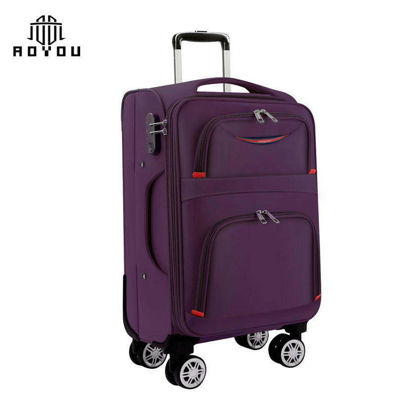 Multifunctional Trolley Case Waterproof Nylon Suitcase