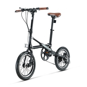 Bicicleta plegable de alta calidad MINT de 16 pulgadas, 7 velocidades, 16 pulgadas, marco completo a prueba de golpes, bicicleta Plegable ligera - Product Image 5