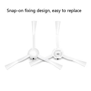 Brosses latérales en nylon pour <span class=keywords><strong>Xiaomi</strong></span> MI Mijia 1C <span class=keywords><strong>2C</strong></span> 1T STYTJ01ZHM Dreame F9 L10 Pro <span class=keywords><strong>Robot</strong></span> Aspirateur Pièces Usage domestique - Product Image 3