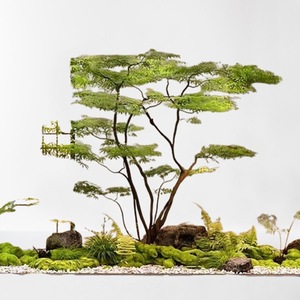 Plante artificielle de frêne japonais vert <span class=keywords><strong>Pieris</strong></span> <span class=keywords><strong>Japonica</strong></span>, arbre d'érable haut de gamme de luxe léger, plante d'intérieur personnalisable pour salon - Product Image 5