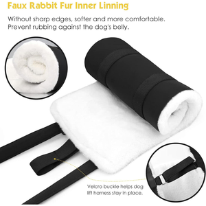 Attelle d'assistance confortable pour la marche avec motif imprimé, manchon de protection pour la patte du chien - Product Image 3