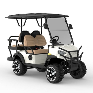 Carrito de golf eléctrico Scooter Freno de disco de 4 ruedas 4x4 Carros eléctricos para adultos - Product Image 6