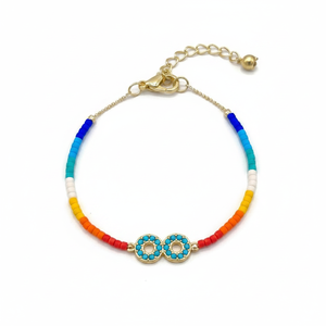 ลูกปัดแฟชั่นสำหรับการออกแบบสร้อยข้อมือดวงตาชั่วร้าย - Product Image 2