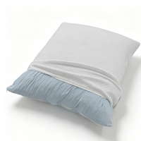 Oreiller corporel moelleux réglable de qualité supérieure, oreiller de soutien de la tête moelleux et solide pour adultes allergiques et oreillers pour dormeurs latéraux