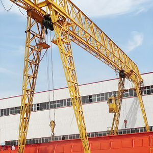 خصومات سائبة متاحة إطار الجمالون MH مثبت على السكك الحديدية 5 طن 10 طن 15 طن 16 طن 32 طن رافعة جسرية أحادية العارضة مع رافعة كهربائية - Product Image 4
