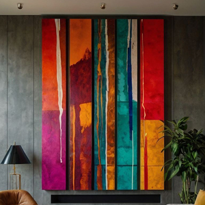 Grande <span class=keywords><strong>peinture</strong></span> murale abstraite sur toile faite à la main, <span class=keywords><strong>femme</strong></span> noire, art mural 3D, <span class=keywords><strong>portrait</strong></span>, <span class=keywords><strong>peinture</strong></span> à l'huile - Product Image 5