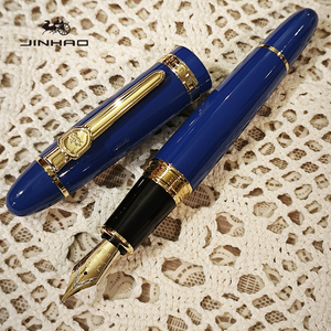 Bolígrafo de metal resistente Jinhao 159 con convertidor de tinta de recarga para firmas comerciales y pluma estilográfica de caligrafía - Product Image 5