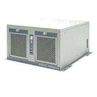 Boîtier PC industriel personnalisé à montage mural, compact, avec ventilateur de refroidissement pour l'IA et l'Edge Computing