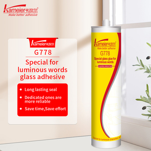 Sellador Luminoso Kameier G778 para Letras LED, Letreros Publicitarios, Cajas de Luz para Exhibición en Ventanas, Sellador de Silicona Brillante - Product Image 1