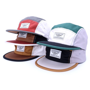 Venta al por mayor de alta calidad logotipo personalizado correa ajustable deporte de nylon 5 paneles <span class=keywords><strong>Camper</strong></span> Cap con parche Logo - Product Image 1