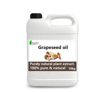 El fabricante suministra 100% aceite de semilla de uva natural puro aceite portador prensado en frío de semillas olor fresco precio al por mayor a granel - Product Image 3