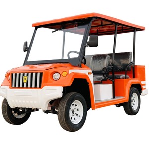Mini Vehículo Eléctrico de Patrulla Contra Incendios de 5 Plazas, 30-35 km/h, Transmisión Automática, para Seguridad en Fábricas y Publicidad - Product Image 1