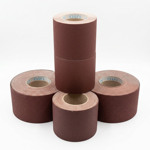 Rotolo di Tessuto Abrasivo di Grado Industriale per Taglio Rapido e Lucidatura di Superfici in Metallo e Ghisa - Product Image 1