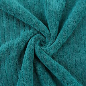 Toalla de baño de lana coralina Kim Ryan, 90x170 cm, gruesa, de secado rápido, absorbente, con borde dorado, para uso en el hogar y spa - Product Image 2