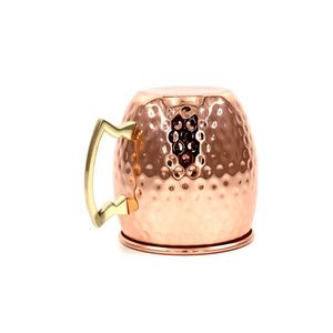 Taza de Cerveza Moscow Mule de Acero Inoxidable con Recubrimiento de Cobre Sublimado y Grabado - Product Image 6