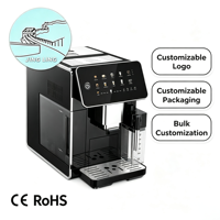 BELIEVE/La machine à café entièrement automatique de Benli Electric est un expresso commercial à écran tactile pour faire de la mousse de lait et fraîchement