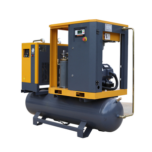 Compresor de Aire de Tornillo de Velocidad Variable de 53 CFM y 8 Bares, 11 kW/15 kW, con Tanque de 500 L + Secador, Ideal <span class=keywords><strong>para</strong></span> Máquinas de Corte por Plasma CNC - Product Image 5