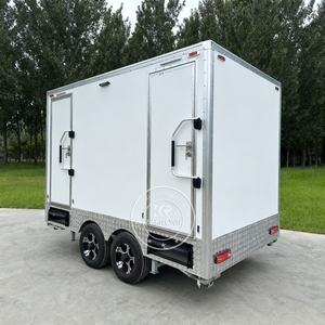 ZZKNOWN Toilette mobile de luxe avec cabine de douche et lavabo pour mariages et campings - Product Image 1