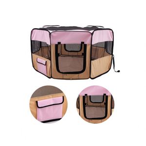 Corral Plegable para Mascotas, Perros y Gatos, de Gran Capacidad, para Exteriores, de Tela Oxford, con Malla Antiarañazos y Transpirable - Product Image 5