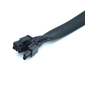 Dual IDE 4 pin Molex để ATX 8(6 + 2) pin Video Card GPU cung cấp điện Adapter Cáp - Product Image 3