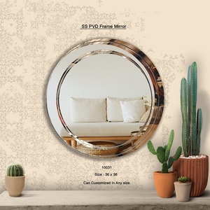 Lâu dài thép không gỉ PVD khung gương với SS chất lượng 304 và PU lớp phủ lý tưởng cho phong cách và độ ẩm kháng - Product Image 4