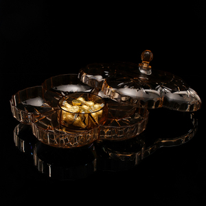 Vassoio in polistirene di plastica Multi piastra acrilica da 9987G con coperchio - Product Image 3