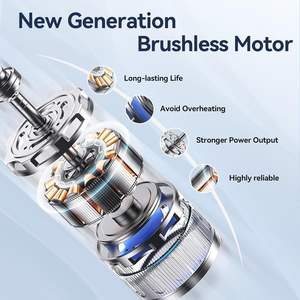 آلة غسيل السيارات الاحترافية المخصصة عالية الضغط القابلة لإعادة الشحن ببطارية ليثيوم بدون لمس - Product Image 4