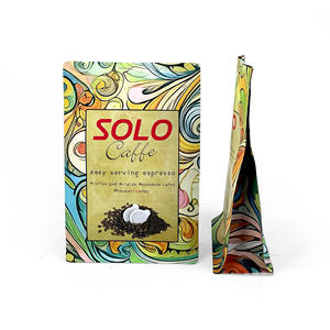 カスタム1kgコーヒー豆包装袋プラスチックジッパーアルミコーヒーバッグバルブ再利用可能平底袋 - Product Image 2