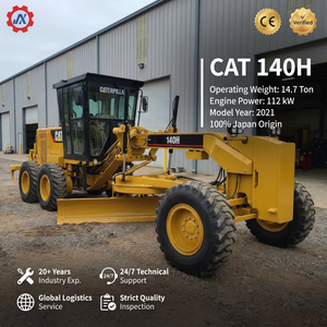 รถเกรดเดอร์มือสองคุณภาพดีจากญี่ปุ่น CAT 140H รถเกรดเดอร์มือสอง Caterpillar CAT 140H 140G 14G 12G สำหรับขาย - Product Image 2