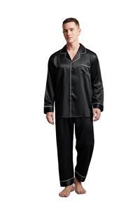 100% Silk 16mm <strong>Short</strong> Sleeve and <strong>Shorts</strong> Pajamas Silk 2pcs <strong>PJ</strong> <strong>Set</strong> - Product Image 4