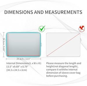 Trong kho máy tính xách tay Túi bảo vệ Mang trường hợp bìa Neoprene máy tính xách tay tay áo trường hợp đối với <span class=keywords><strong>MacBook</strong></span> Pro - Product Image 5