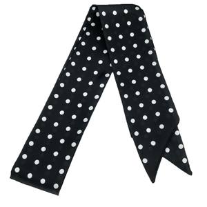 Pañuelo Largo Sencillo con Estampado de Lunares, Cinturón Decorativo de Alta Gama, Hecho a Medida por el Fabricante - Product Image 4