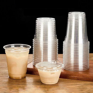 PET Transparent Logo Custom Disposable Plastic <b>Cups</b> 16oz 24oz <b>Cold</b> Coffee Drinking <b>Cup</b> - Product Image 6